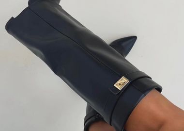 ΜΠΟΤΕΣ ΜΑΥΡΕΣ - JOALICE - sense-shop - 