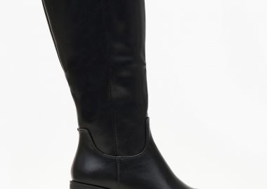 Μπότες με διακοσμητική αγκράφα - Μαύρο - Issue - 