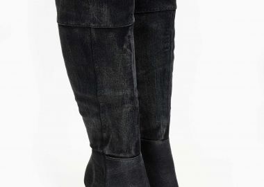 Μπότες με ιδιαίτερη υφή - Μαύρο - Issue - 