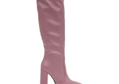 Μπότες σάπιο μήλο δερματίνη μυτερές ΣΑΠΙΟ ΜΗΛΟ - Tsoukalas - 