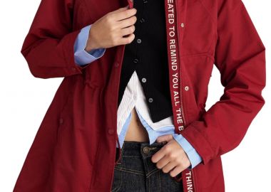 Μπουφάν Attrattivo Άνορακ Με Κουκούλα 9922943-CHERRY Γυναικείο - Attrattivo - 