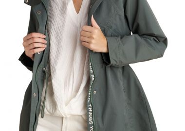 Μπουφάν Attrattivo Άνορακ Με Κουκούλα 9922943-TEAL Γυναικείο - Attrattivo - 