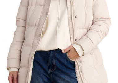 Μπουφάν Attrattivo Με Ζώνη Και Γούνα 9921820-VANILLA Γυναικείο - Attrattivo - 