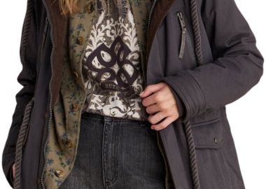 Μπουφάν Attrattivo Παρκά Με Κουκούλα 9921816-GREY Γυναικείο - Attrattivo - 