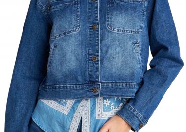 Μπουφάν Attrattivo Τζιν Με Τσέπες 9922934-BLUE Γυναικείο - Attrattivo - 