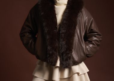 Μπουφάν Bomber Double Face Με Αποσπώμενη Γούνα -  - 