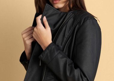 Μπουφάν δερματίνη biker - 5206179071062 -  - 