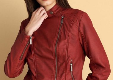 Μπουφάν δερματίνη biker - 5206179071116 -  - 