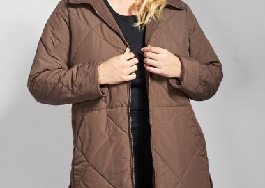 Μπουφάν διπλής όψης με κουκούλα -  - 