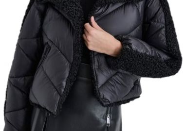 Μπουφάν DKNY Logo P4MJ6Y07-BLK-BLACK Γυναικείο - DKNY - 