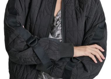 Μπουφάν DKNY Logo P4MJ6Y20-BLK Γυναικείο - DKNY - 