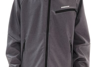Μπουφάν Emerson Soft Shell with Hood 222.EM11.02-GMD Ανδρικό - Emerson - 