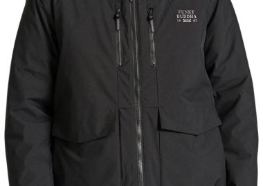 Μπουφάν Funky Buddha Casual FBM010-037-01-BLACK Ανδρικό - Funky Buddha - 