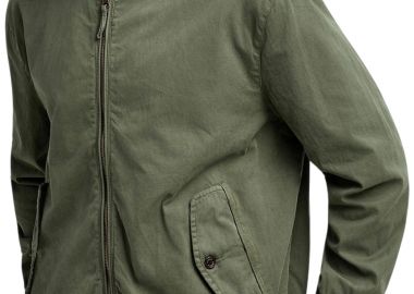 Μπουφάν Funky Buddha Casual Τζάκετ Από Βαμβάκι FBM013-004-01-DEEP FOREST Ανδρικό - Funky Buddha - 