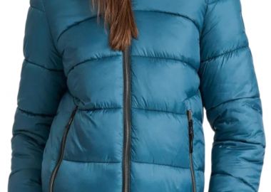 Μπουφάν Funky Buddha Καπιτονέ Puffer FBL010-103-01-DK MOSS Γυναικείο - Funky Buddha - 