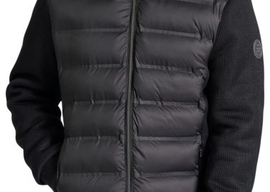 Μπουφάν Funky Buddha Σε Ριμπ Ύφανση FBM010-014-01-BLACK Ανδρικό - Funky Buddha - 