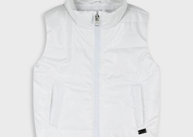Μπουφάν γιλέκο - Λευκό 15-226315-1 - energiers - 