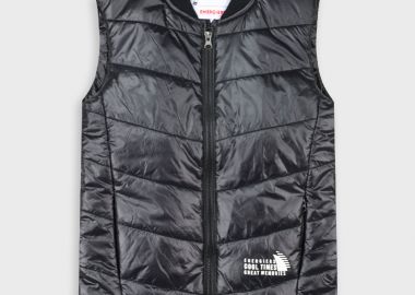 Μπουφάν γιλέκο - ΜΑΥΡΟ 13-226014-1 - energiers - 