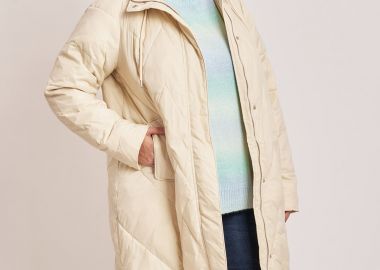 Μπουφάν καπιτονέ με κουκούλα -  - 