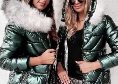 Μπουφάν Lesly Πράσινο - Amelie's - 