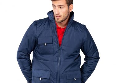 Μπουφάν με Αποσπώμενα Μανίκια Detach-00103 About Basics Navy - About Basics - 