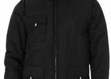 Μπουφάν με αποσπώμενα μανίκια Detach About Basics 00103 Black -  - 