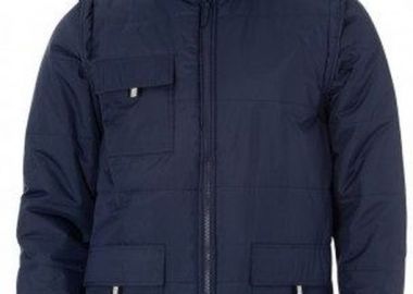 Μπουφάν με αποσπώμενα μανίκια Detach About Basics 00103 Navy -  - 