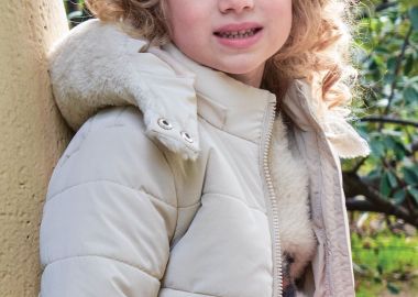 Μπουφάν με αποσπόμενη κουκούλα - ΚΡΕΜ 15-125300-1 - energiers - 