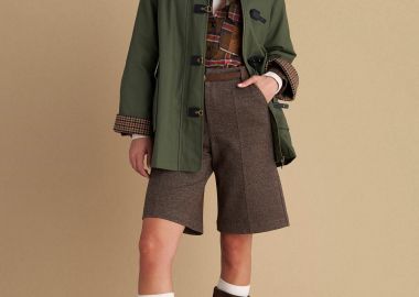 Μπουφάν με συνδυασμό υφασμάτων - 5206634994929 -  - 