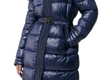 Μπουφάν Mexx Hooded With Elasticated Belt SF1101036W-Navy Γυναικείο - Mexx - 