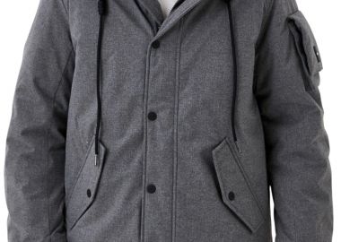 Μπουφάν Mexx Hooded YA1145036-01M-GREY MELEE Ανδρικό - Mexx - 