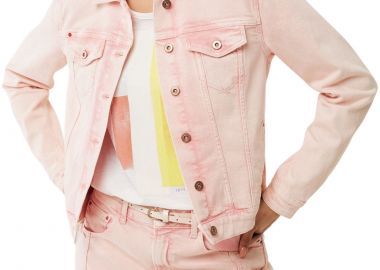 Μπουφάν Mexx Nathalie Slim Fit Denim Jacket BM0514033W-Pink Γυναικείο - Mexx - 