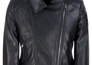 Μπουφάν Monnalisa Δερματίνη Chiodo C-Ricamo 196107 6757-0050 Κορίτσι - Monnalisa - 