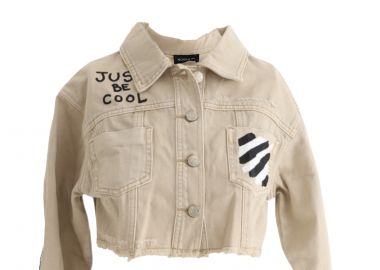 Μπουφάν Monnalisa Giubbotto Corto C-Stampa 495103ST 5031-0003 Κορίτσι - Monnalisa - 