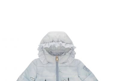 Μπουφάν Monnalisa Κοντό Piumino St. Paris Floral 196102 6013-0156 Κορίτσι - Monnalisa - 