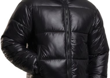 Μπουφάν Puffer με Κουκούλα TB7585-00007 Urban Classics Black - Urban Classics - 