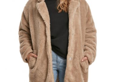 Μπουφάν Sherpa Oversized TB3058-00208 Urban Classics Sand - Urban Classics - 