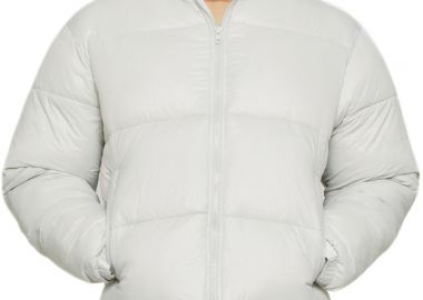 Μπουφάν Shiny Puffer TB7585-02946 Urban Classics Lightasphalt - Urban Classics - 