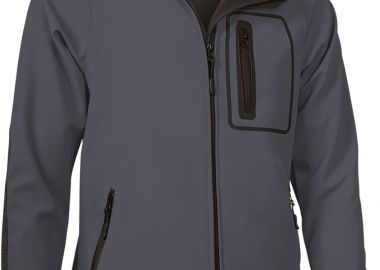 Μπουφάν Softshell BATAVIA Valento CQVABATGN_kids Charcoal Grey-Black - Valento - 