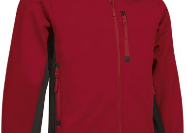 Μπουφάν Softshell PEAK Valento CQVAPEARN_kids Lotto Red-Black - Valento - 