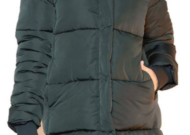 Μπουφάν Splendid Με Γούνα Στην Κουκούλα 42-101-008-DK.GREEN Γυναικείο - Splendid - 