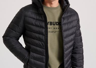 Μπουφάν traveller με αποσπώμενη κουκούλα - FUNKY BUDDHA - 