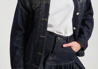 Μπουφάν Τζιν Με Στρας -  - 