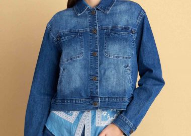 Μπουφάν τζιν με τσέπες - 5206179071703 -  - 