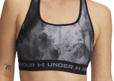 Μπουστάκι Under Armour Crossback Mid Print 1361042-012 Γυναικείο - Under Armour - 