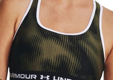 Μπουστάκι Under Armour Crossback Mid Print 1361042-390 Γυναικείο - Under Armour - 