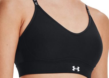 Μπουστάκι Under Armour Infinity Covered Low 1363354-001 Γυναικείο - Under Armour - 