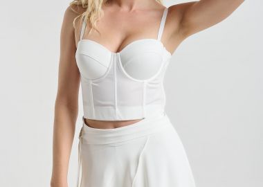 Μπούστο Corset Με Cups -  - 