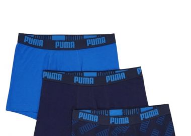 Μπόξερ Puma Logo Aop 3Pack 701218154-002 Ανδρικό - Puma - 