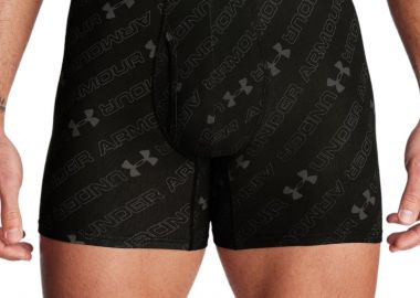 Μπόξερ Under Armour Perf Cotton Nov 6in 1383890-001 Ανδρικό - Under Armour - 